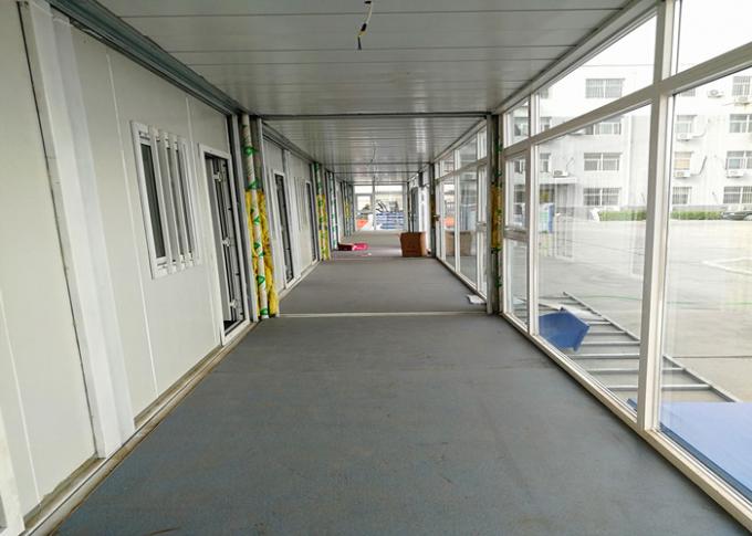 Zwei Schicht-Flachgehäuse-Versandverpackungs-Ausgangsgroße Räume mit