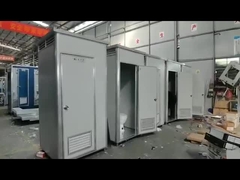 Außenmobile temporäre öffentliche Toilette Baustelle Mobiltoilette Außen Duschzimmer Bad