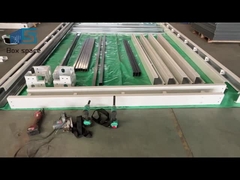 Installation eines abnehmbaren Containerhauses