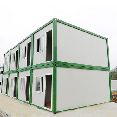 Mitarbeiter Container Schlafzimmer vollständig zusammengebaut Mobilgeräte fertiges Containerhaus Philippinen Sandwich-Panel Prefab Haus