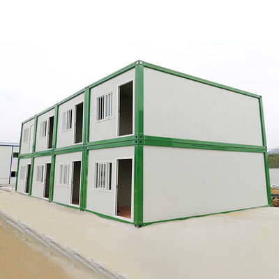 Schlafzimmer temporäre Container-Häuser tragbares Modulhaus mit Sandwich-Panel