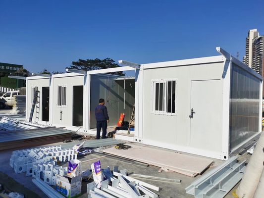 Stahl 20 Fuß vorgefertigte Modular Container Häuser, mobile Container Duplex Häuser