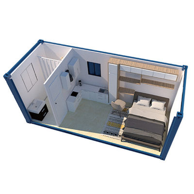 Individuelles abnehmbares Containerhaus für Hotelzimmer mit guter Isolierungseffekt