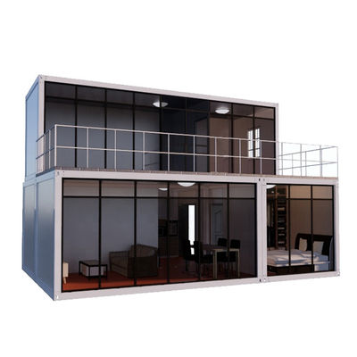 Containerhaus 2 Stock Shipping Containerhäuser mit Leichtstahlrahmen und Insulationen