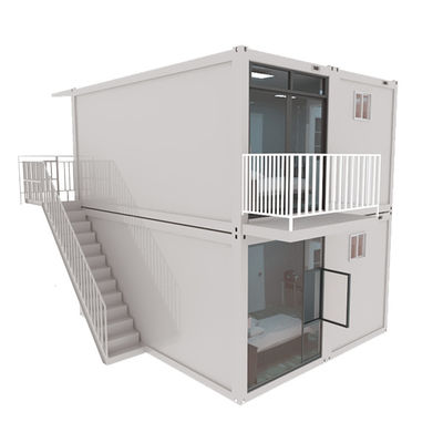 Stahl 20ft 2 Schlafzimmer Versand Container Haus Anti-Rost Vorgefertigte Häuser