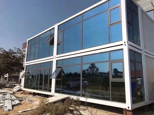 Feuerdichtes Flat Pack Containerhaus