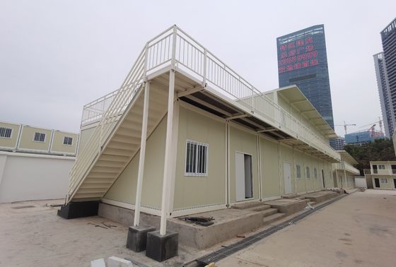 Verzinktes Stahlvorgefertigtes Containerhaus Mobilfabrik ISO9001