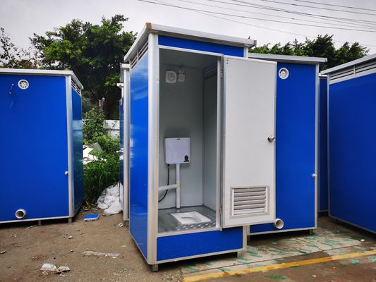 Vorgefertigte Portable Toiletten aus Metall, EPS Portable Container Toiletten für den Außenpark