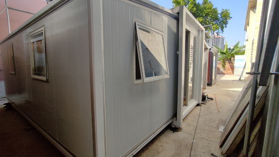 Moduläres Prefab erweiterbares Haus, 20ft 40ft Prefab Klappcontainerhaus