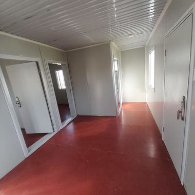 Funktionale, abnehmbare, vorgefertigte Container Bürohäuser mit Toilette