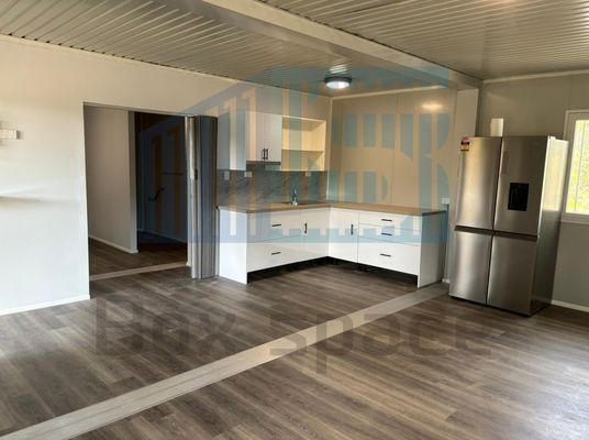 BOX SPACE Großhandelspreis Versandcontainer 40ft Haus Innovationen guter Preis Fertighaus Container Haus mit Küche
