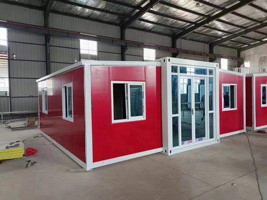 Prefabriziertes ausklappbares Containerhaus mit 2 Schlafzimmern Luxusmodulhaus Neuseeland Erweiterbare moderne Klapphäuser