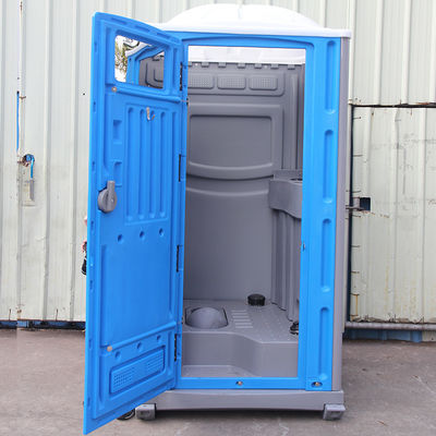 Öffentliches WC Tragbare Container Toilette, mobile vorgefertigte Kunststoff-Camping-Toilette