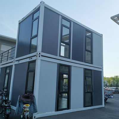 Moduläres, abnehmbares Containerhaus Büro Erdbebensicher angepasstes Haus