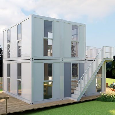 Modulare Häuser im japanischen Stil Prefab Lettland Containerhäuser bereit zum Leben 2 Schlafzimmer mit Bad