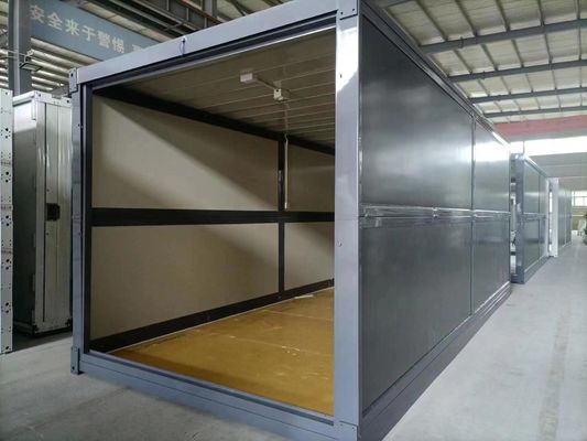 Schnell zusammengebautes Klappcontainerhaus 20 Fuß mobile Modularkabinen Häuser