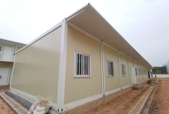 Boxspace 20ft Containerhaus Möblierte Blockhütte Kits Fertighaus Fertighäuser in Thailand für Bergbauarbeiter
