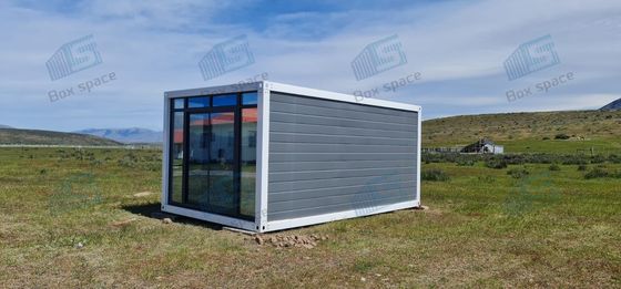 Prefabriziertes Versandcontainerhaus Luxus 3 Schlafzimmer Prefabriziertes Wohnhaus Kleines Büro mit Küche und Bad