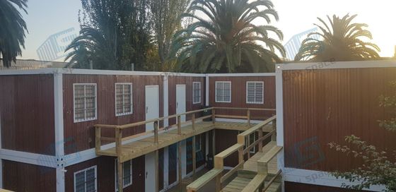 BOX SPACE Montieren Haus fertiges Containerhaus Volferda Kapselhaus 20ft Off Grid Haus Kabine mit Solarsystem