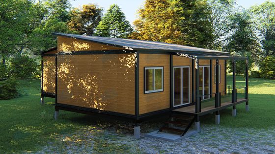 Kostengünstig Einfach zu montieren Abnehmbare Stahlkonstruktion Villen Fertigcontainerhäuser Fertigcontainerhaus