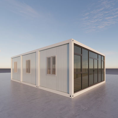 BOX SPACE Container Board House Algerien Container Home Rumänien Stahl Container House Kleine Häuser bereit zum Versand 6 Zimmer