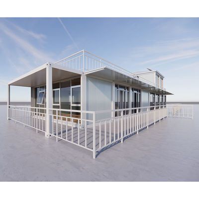 Stahlkonstruktion Kontainerhaus Vorgefertigtes Modularhaus Garage Vorgefertigtes Mobilbüro