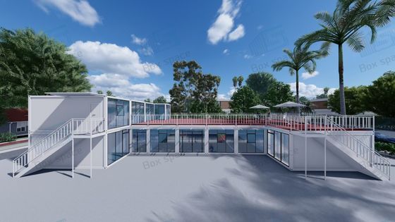 Billiges eigenes kleines Büro Vorgefertigter modularer Container Zuhause Vorgefertigtes Containerhaus Kleines Haus für Baustelle
