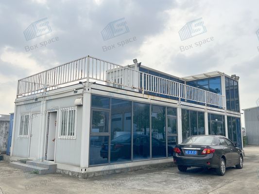 Modernes Gebäude Vorgefertigtes Gebäude Hinterhof Außengarten Fitnessraum Container Studio Büro Schuppenhaus Vorgefertigtes Haus