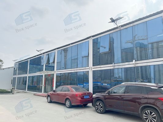 Box-Raum Versand Container-Haus 40ft Anpassbares amerikanisches Prefab-Haus Polen Container-Häuser zum Verkauf