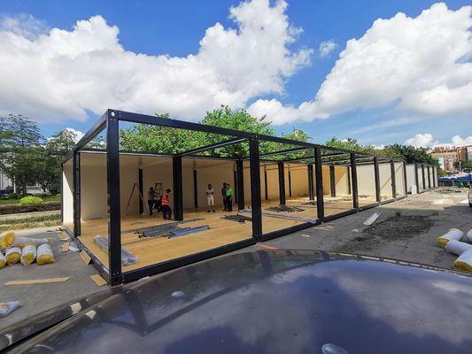 BOX SPACE Farbe Stahlplatte Aktivität Raum Festbau Fertighaus Lager Prefab Lager Prefab Lager niedriger Preis