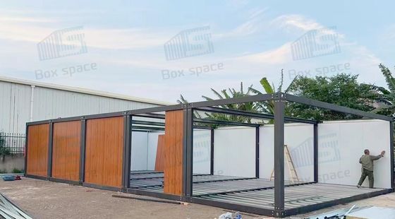 Boxspace 20 Fuß Standort Büro Vorgefertigtes Modularhaus Australien Standard Vorgefertigtes Haus Kits