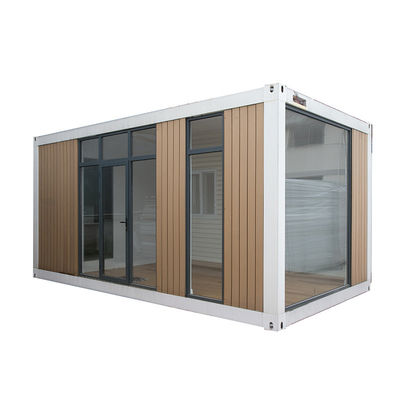 Mini-Grünhaus Einfach zu montieren Gartenzimmer und Hütte Luxus Mobilhäuser mit Holzverkleidung