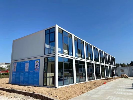 Moduläres Containerhaus Zuhause Büro Kabinenhaus Baustelle Bürocontainer Vorgefertigtes Bürocontainer