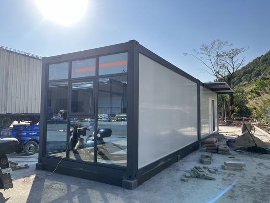 40 Fuß Container Büro Beweglich kundenspezifisch gewerblich 20 Fuß Büro Container mit Bad und modernem Ausblick