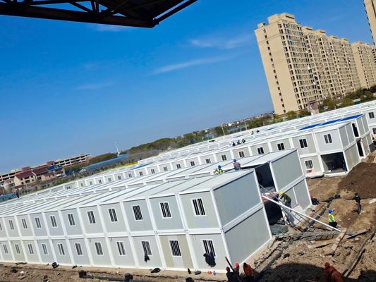 Hochwertiges Luxus-Containerhaus Modular Prefab Casa Cubica Container Haus Prefab Häuser mit 4 Schlafzimmern und Balkon