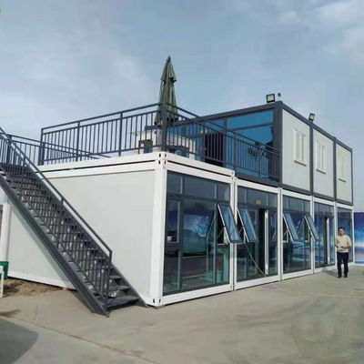 Prefab Container Haus mit Bad Kleine Häuser bereit zum Versand 20ft Haus Vorgefertigte Häuser