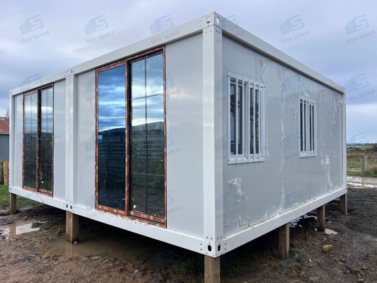 BOX SPACE 2 Stock Prefab Haus Versand Container Home Frame Gable Industrie China Großhandel Luft Bnb Container Häuser