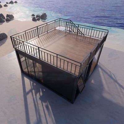 Traditionelle vorgefertigte Häuser Luxus 5 Schlafzimmer 3 Badezimmer Kleine Häuser aus China mit gut isolierten und Möbeln