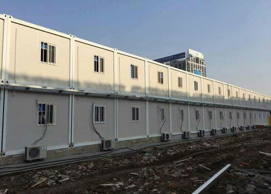 China Vorübergehendes kundenspezifisches Behälter-Haus-umweltfreundliche Aluminiumrahmen-Tür usine