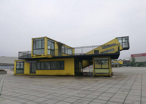China Flexible Versammlungs-moderne Versandverpackungs-Häuser mit Simplex-Aluminiumfolie-Dach usine